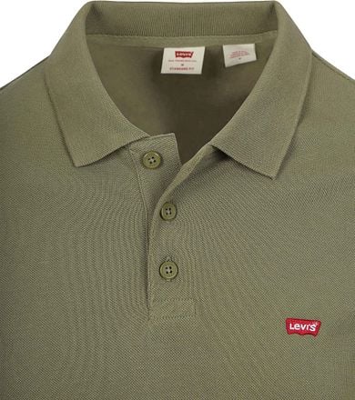 Levi's Pique Polo Olijfgroen 35883-0277 kopen