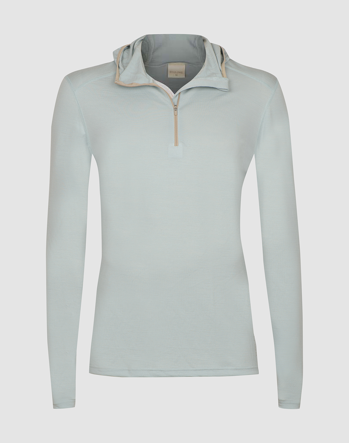 Shirt met capuchon van merinowol voor heren - Gratis Ve