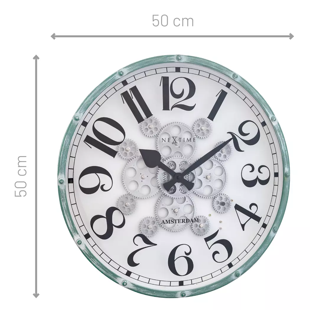 Quarzwanduhr Henry Ø 50 cm