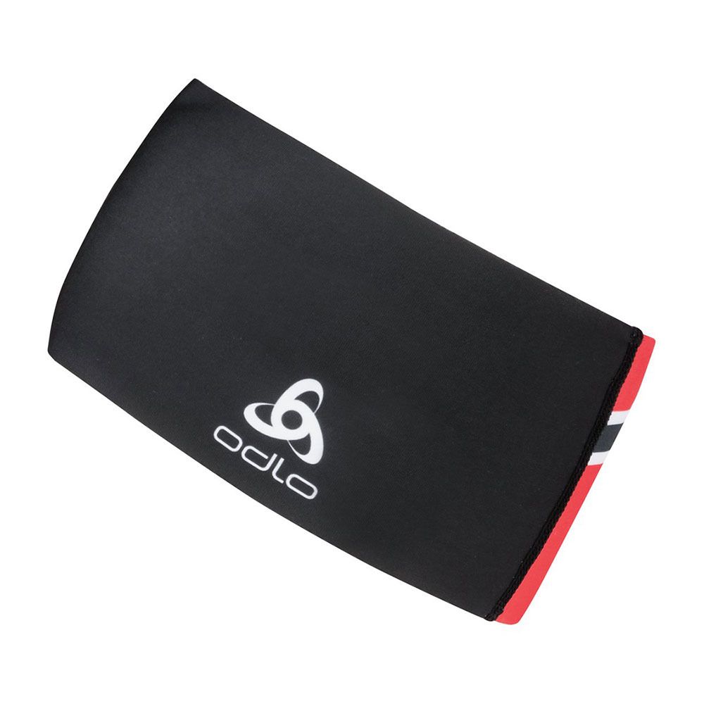 Odlo COMPETITION FAN WARM - Bandeau black/norwegian flag