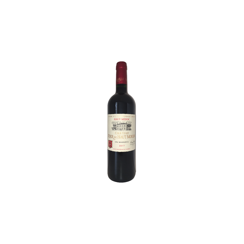 Château TOUR DU HAUT MOULIN 2017 - Haut-Médoc - Cru Bourgeois - par Carton de 6 bouteilles 75 cl