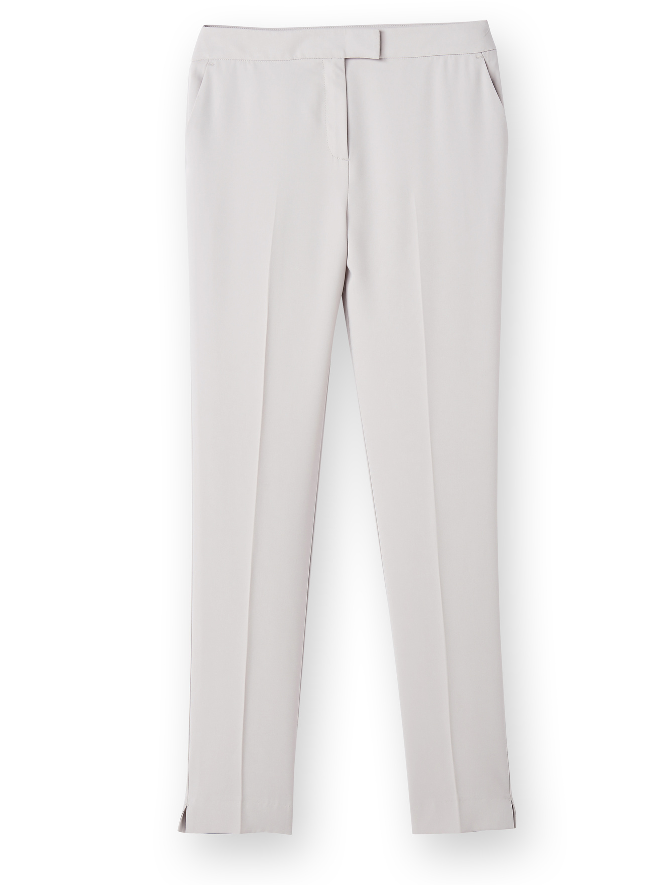 Pantalon classique en tissu sergé
