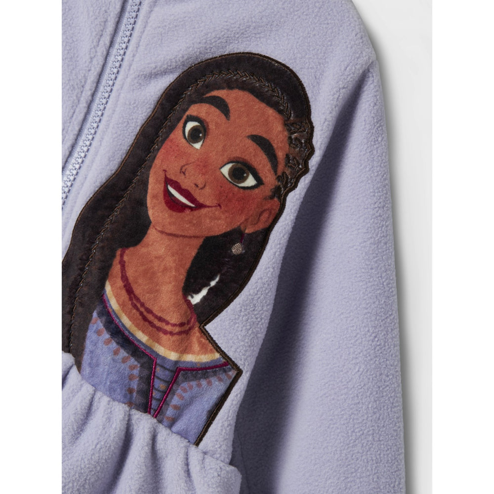 Køb Name It Heirloom Lilac Jurma Wish Fleece Cardigan