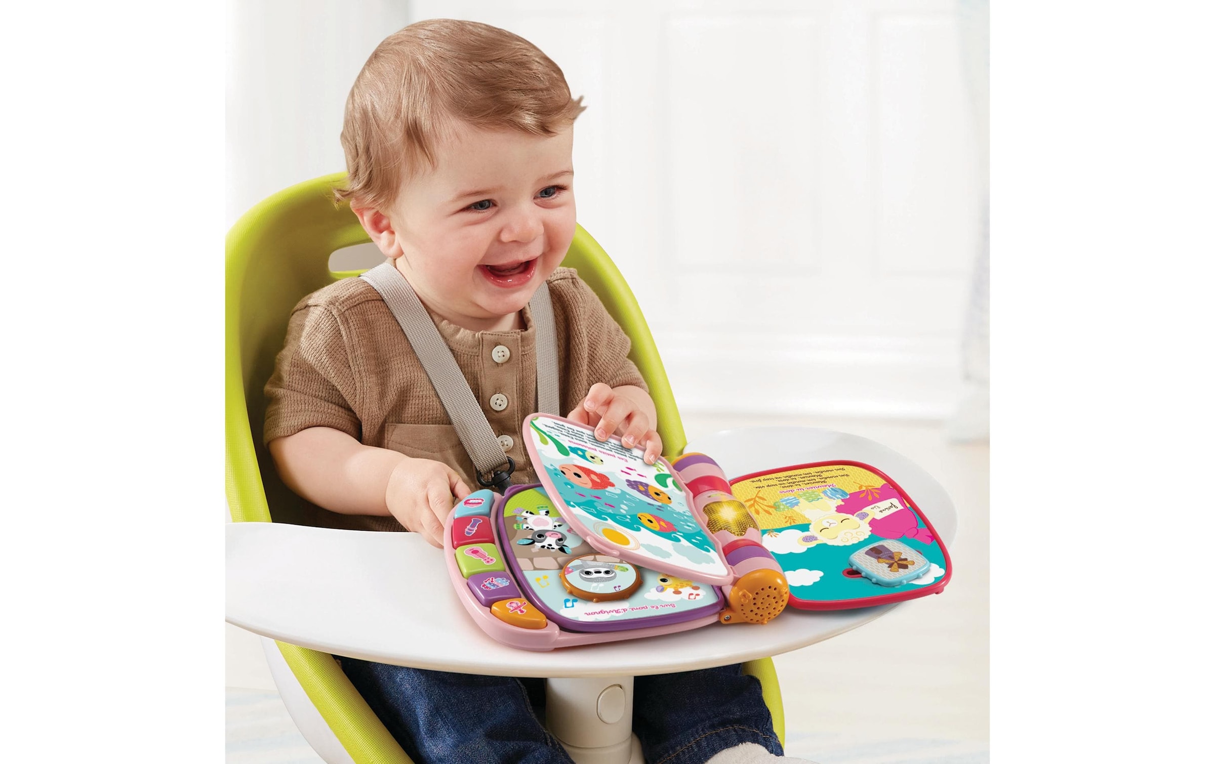 Vtech® Lernspielzeug »Super livre enchanté des Baby loulous rose«