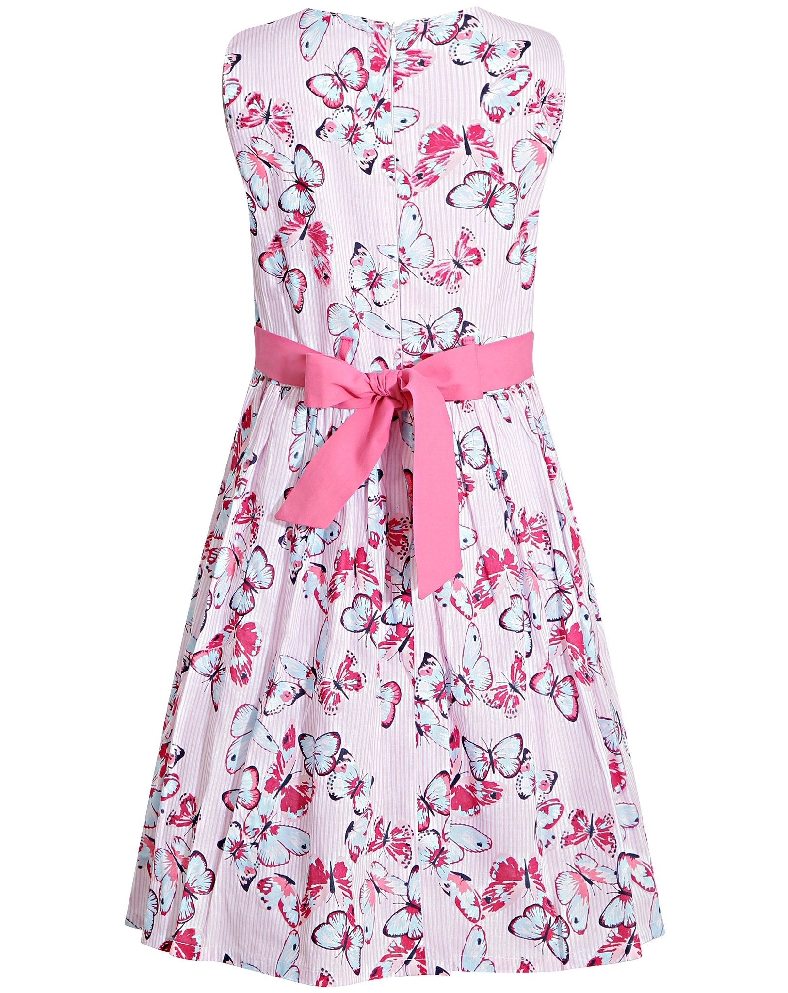 Kleid SCHMETTERLINGE ärmellos in pink