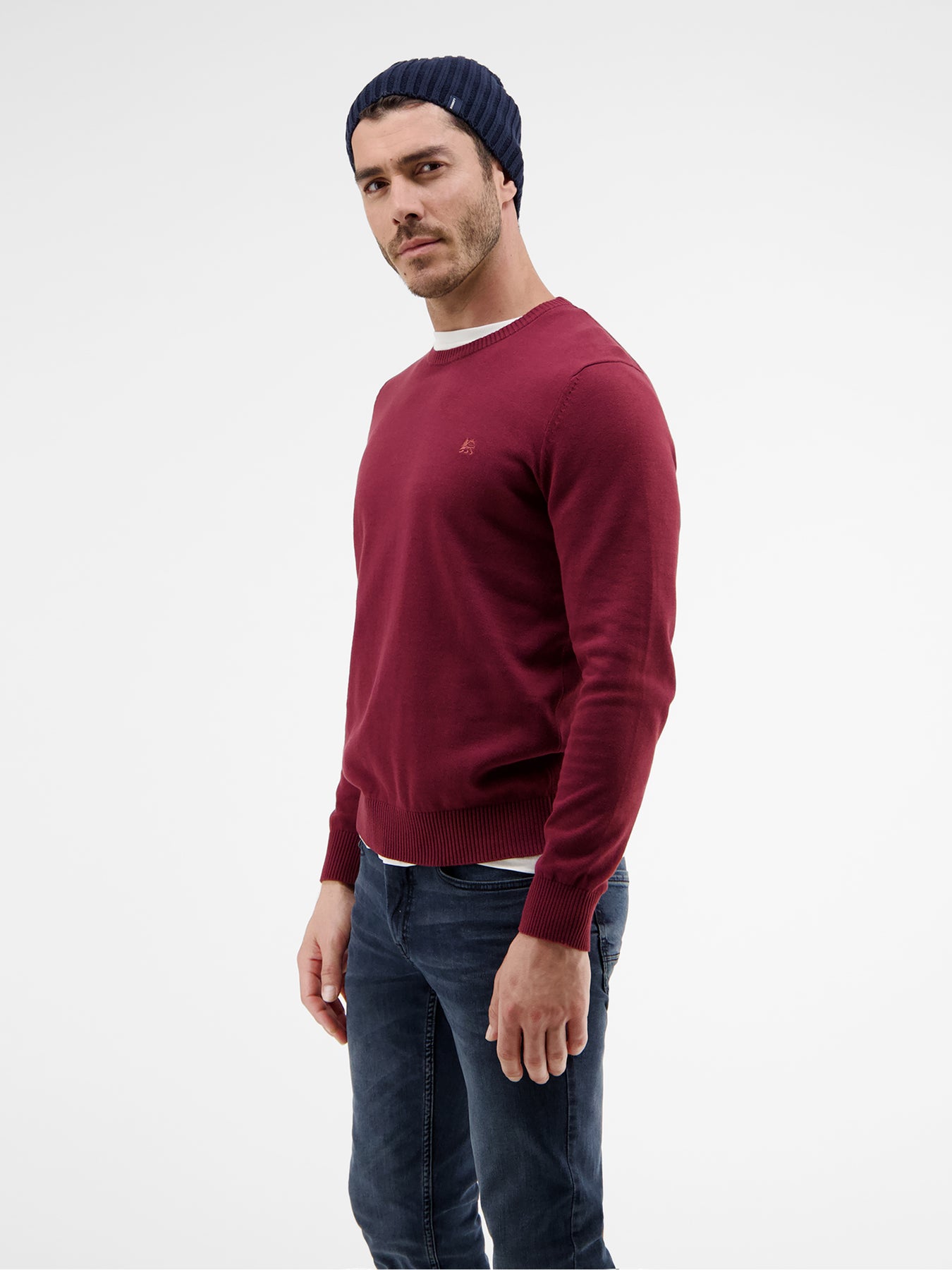 Basic Strickpullover