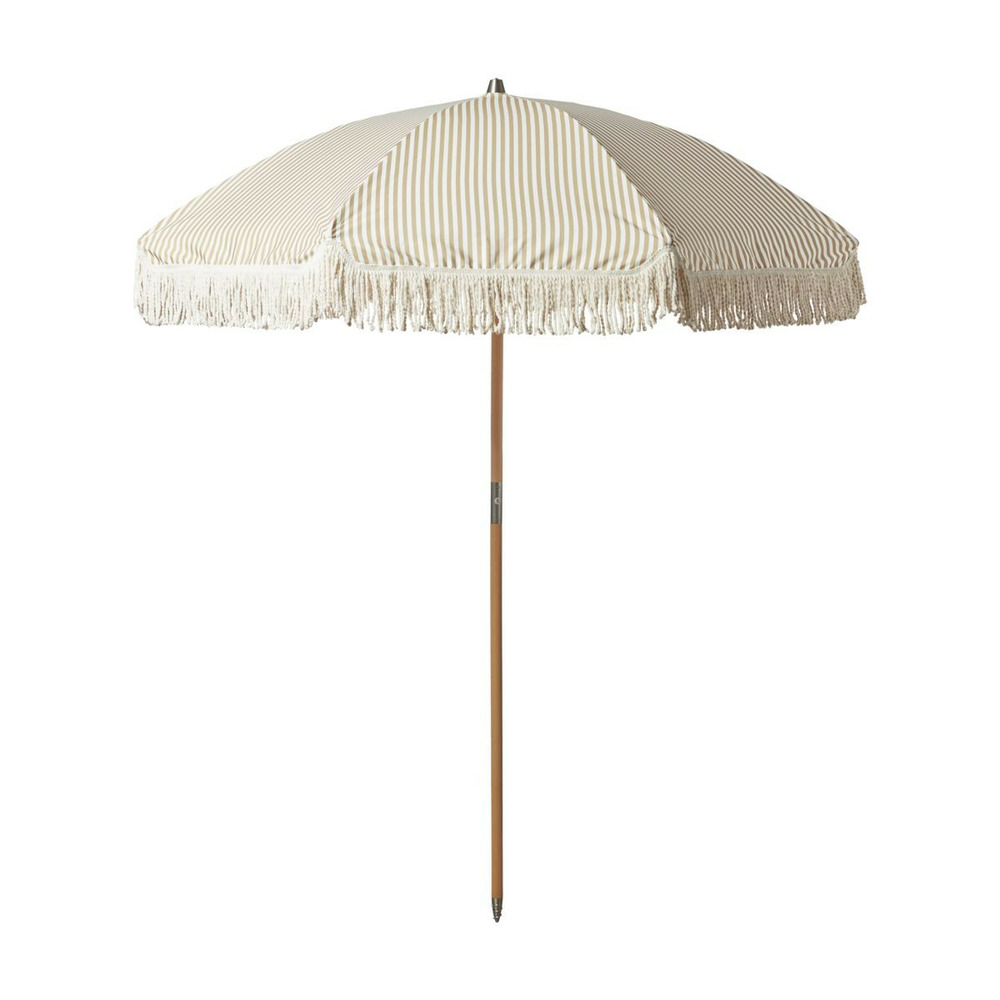 Parasol de plage umbra couleur sable