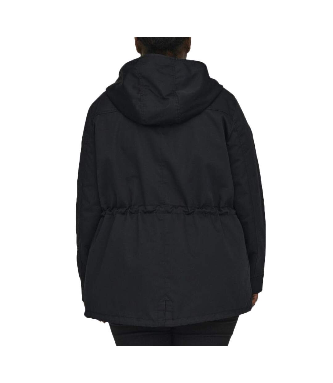 Parka Noir Femme Only Carmakoma Carlorca