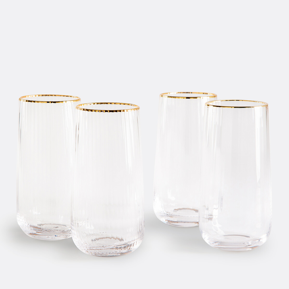 LA REDOUTE INTERIEURS<br>Conjunto de 4 copos de água Lurik