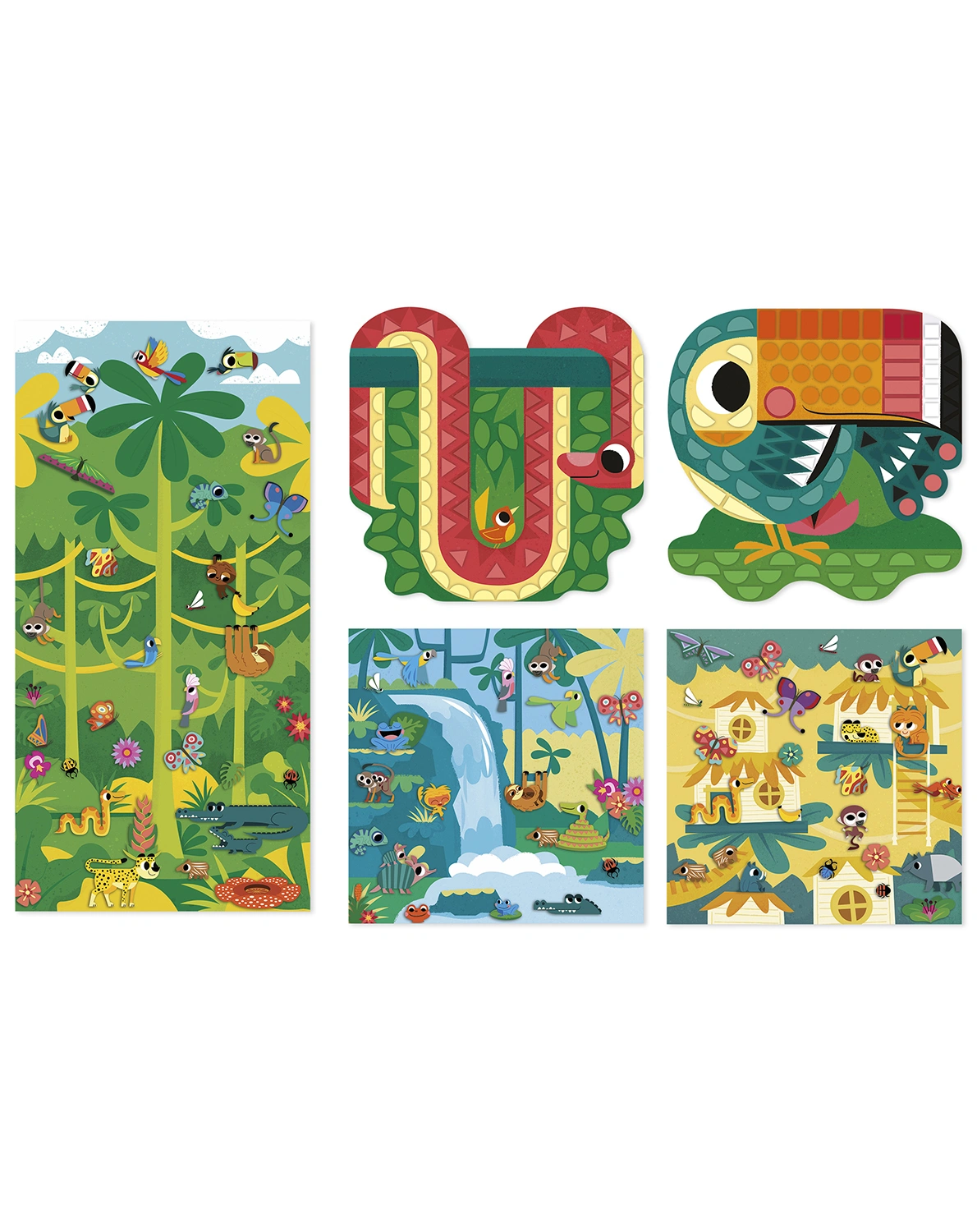 Papierbastel-Set MY ARTS&CRAFTS - STICKER