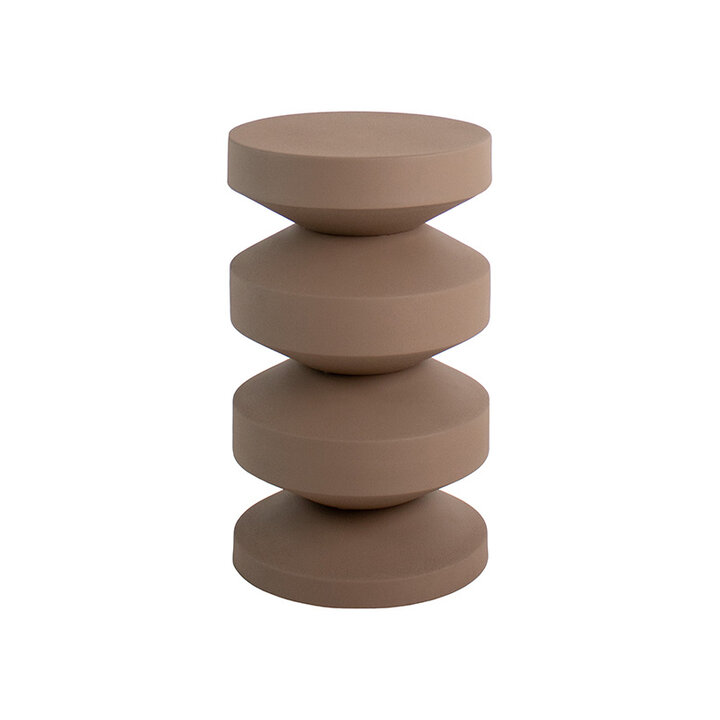 Bijzettafel - Nio Taupe | Perfecte imperfectie!