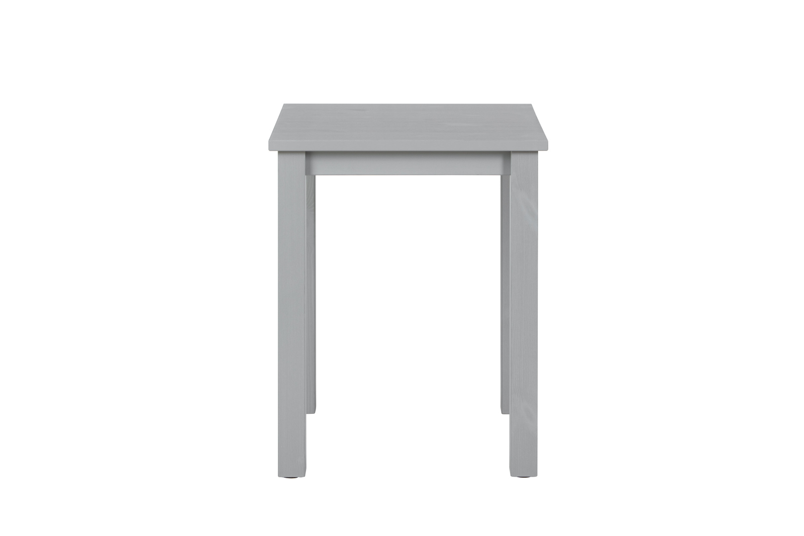 Beistelltisch STELLAN - grau - Kiefer massiv - 45 cm