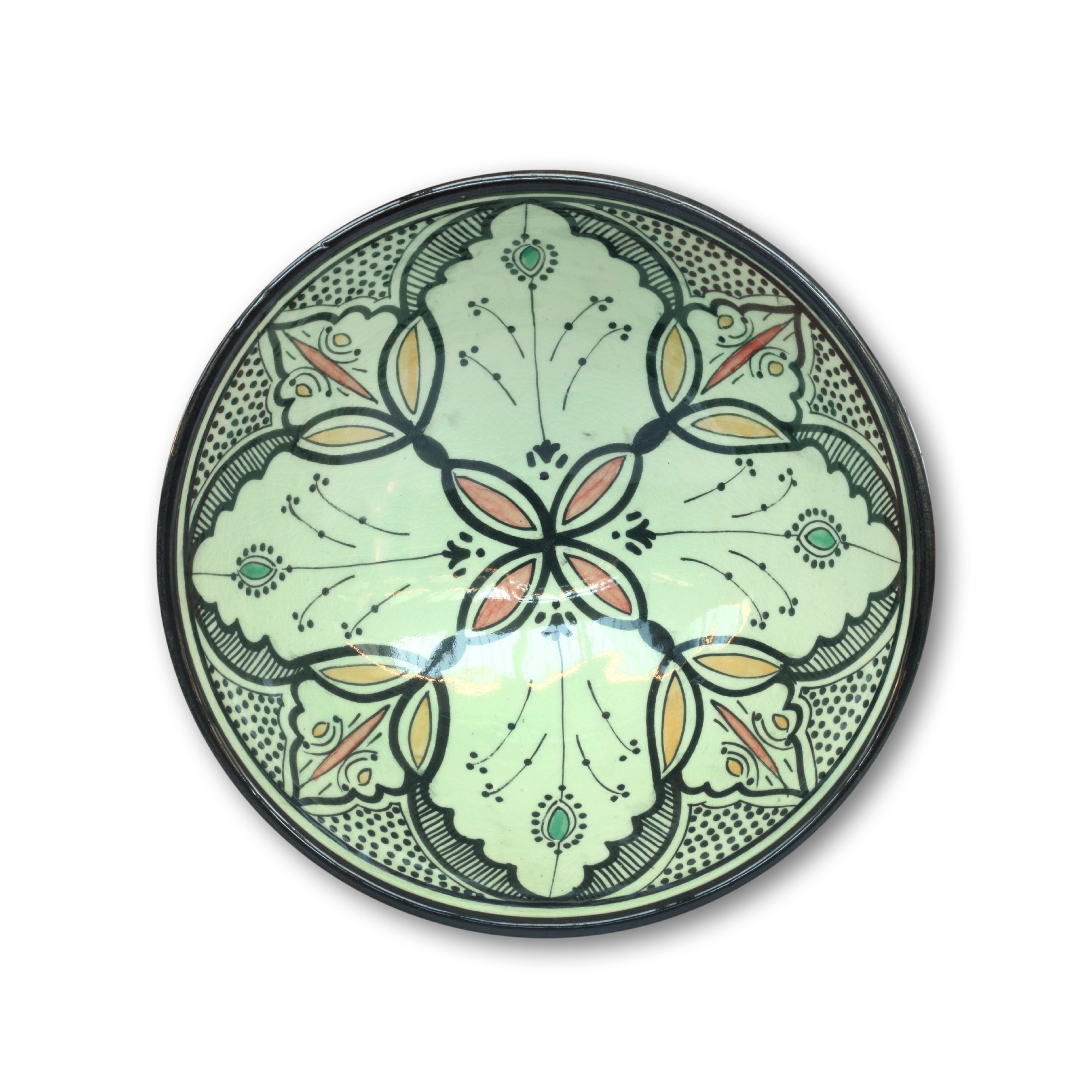 Zierschale, mint, Ø 20 cm, H 9 cm von fischer's lagerhaus