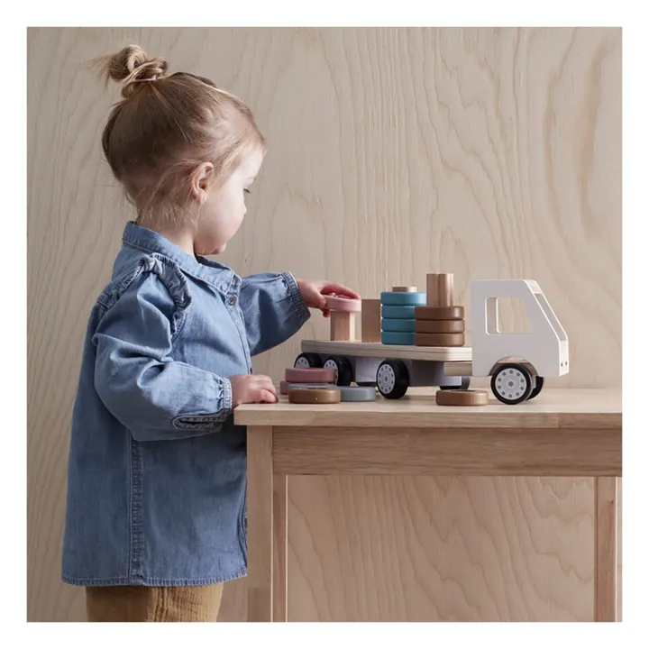 Kid's Concept Camion et anneaux à empiler