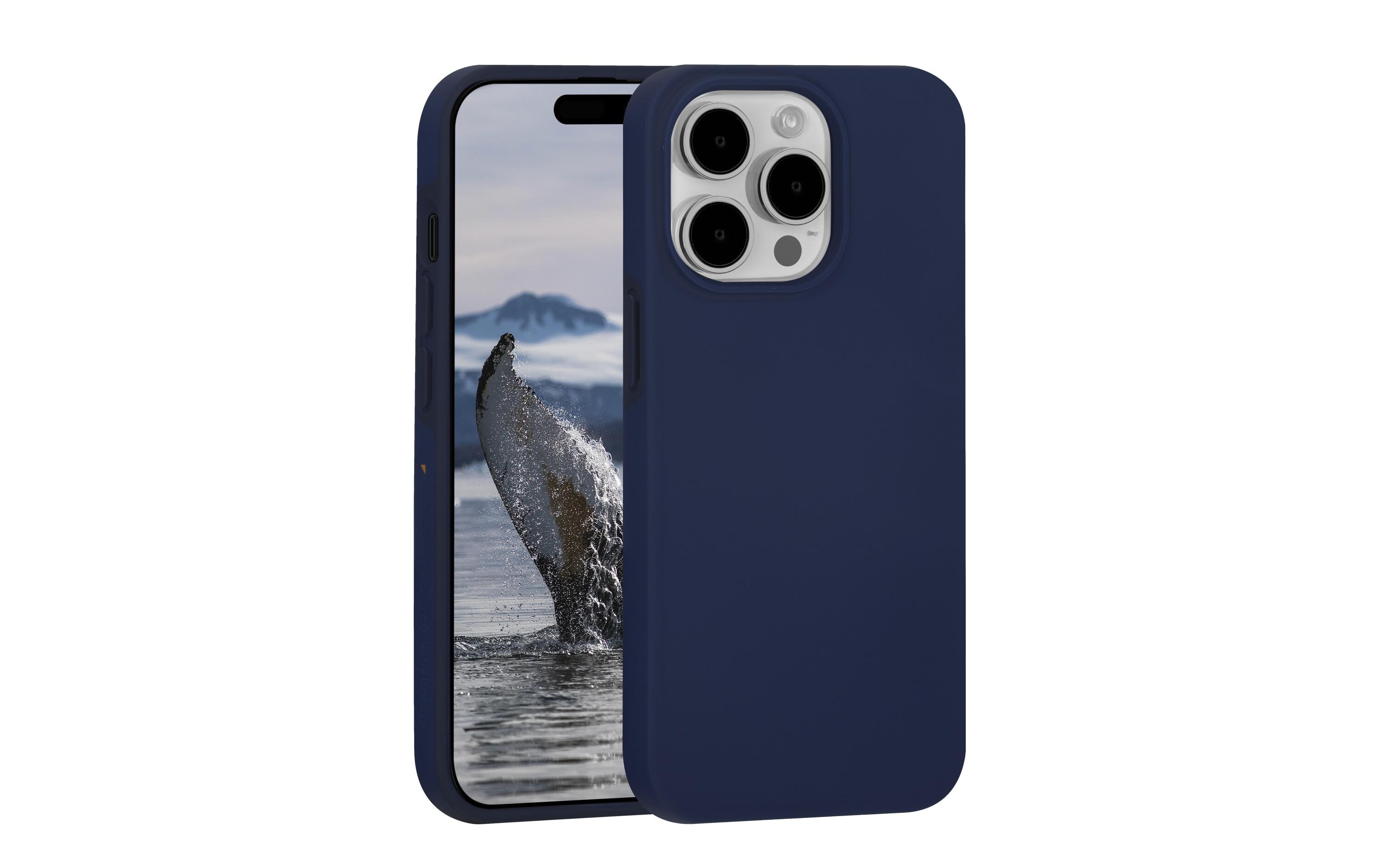 Back Cover Iceland Ultra D3O iPhone 15 Pro BlauMagSafe-kompatible Schutzhülle mit D3O-Schutz für das Apple iPhone 15 Pro