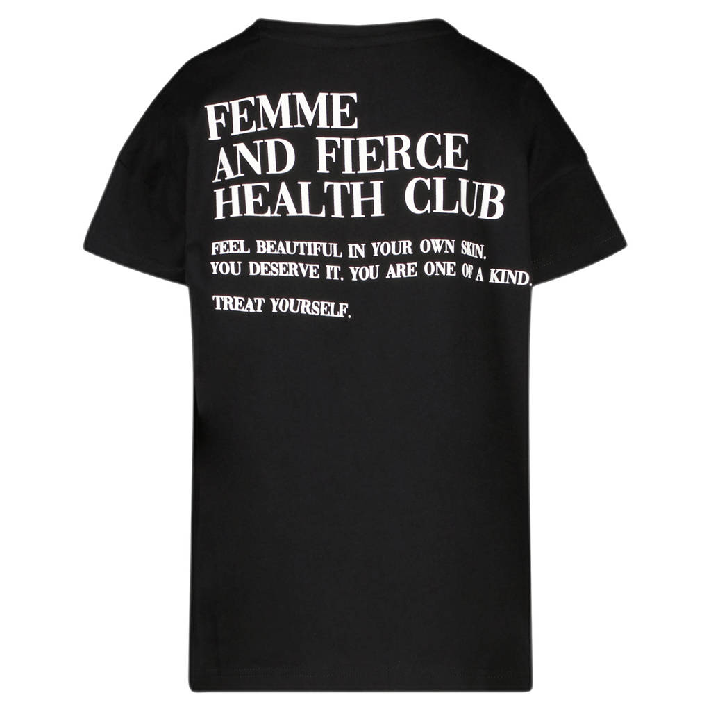 Cars T-shirt RITCHY met backprint zwart