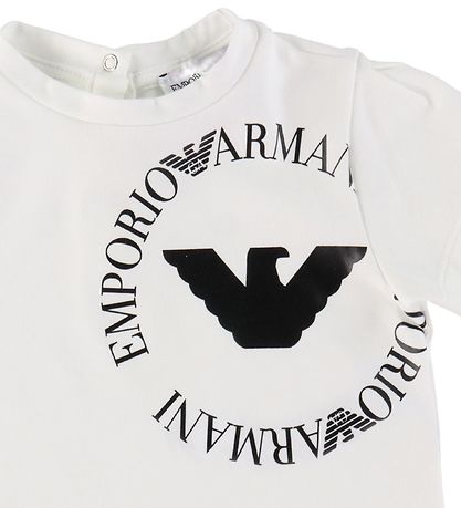 Emporio Armani T-shirt - Hvid m. Logo
