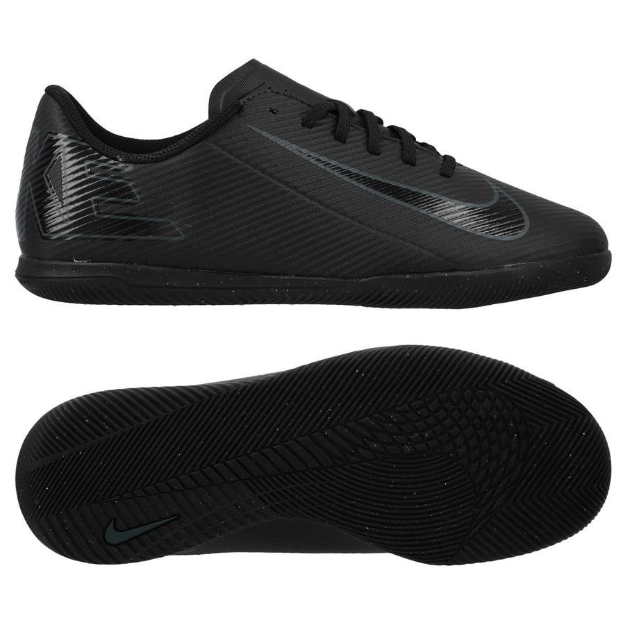 Nike Mercurial Vapor 16 Club IC Shadow - Noir/Vert Enfant
