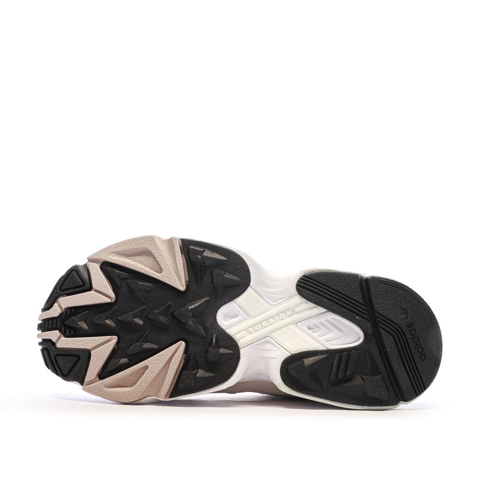 Adidas Baskets Beiges Femme Adidas Falcon