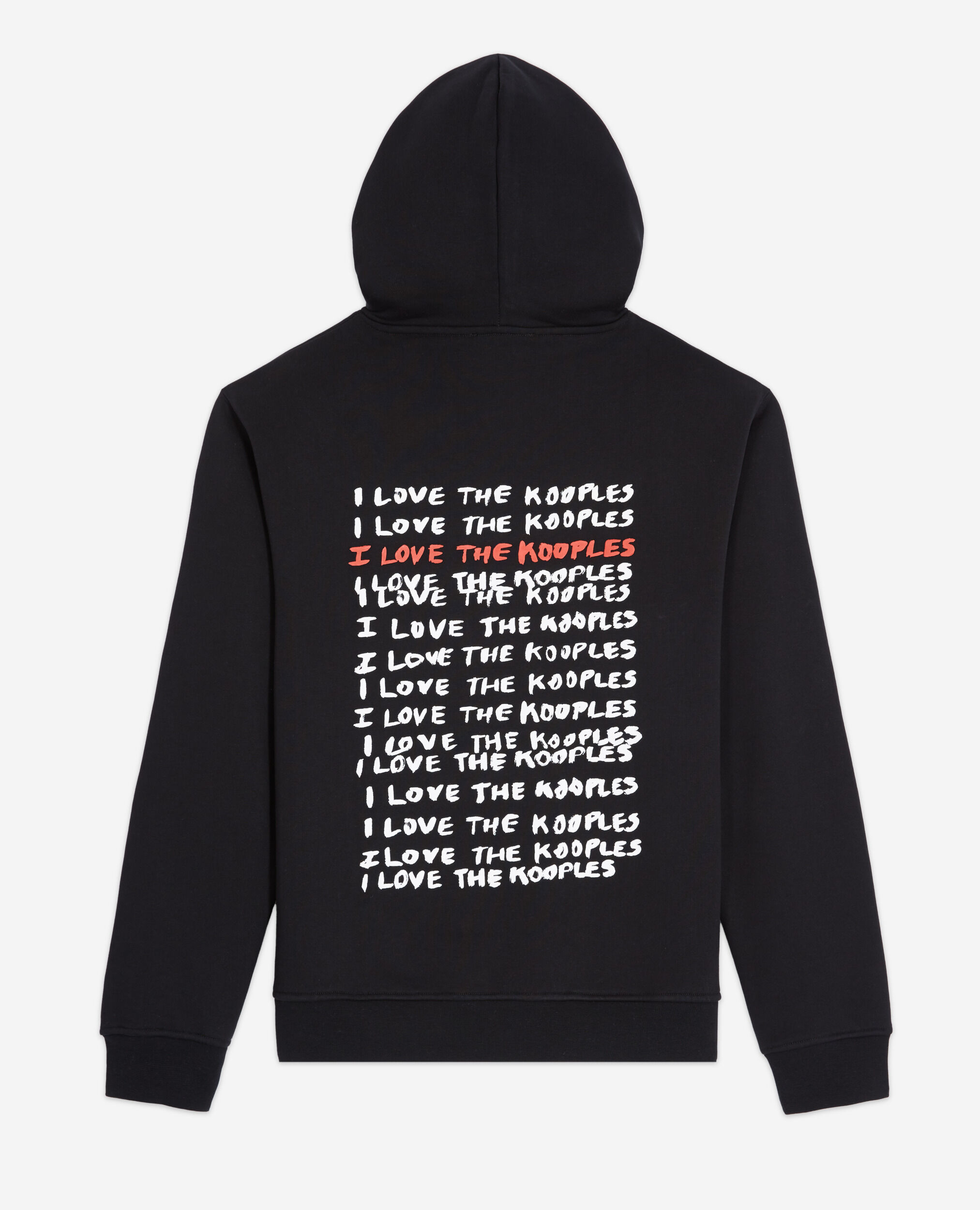 Sweatshirt I Love Kooples noir
