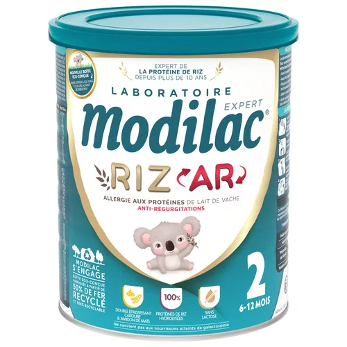 Modilac Expert Riz Anti Régurgitations 2ème âge - 800g