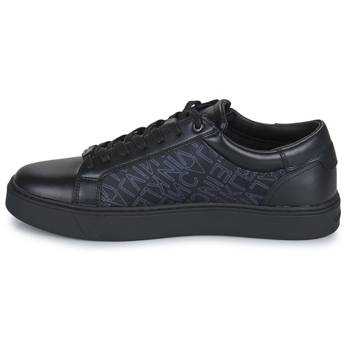 Calvin Klein Jeans - LOW TOP LACE UP W/ZIP MONO - Noir
