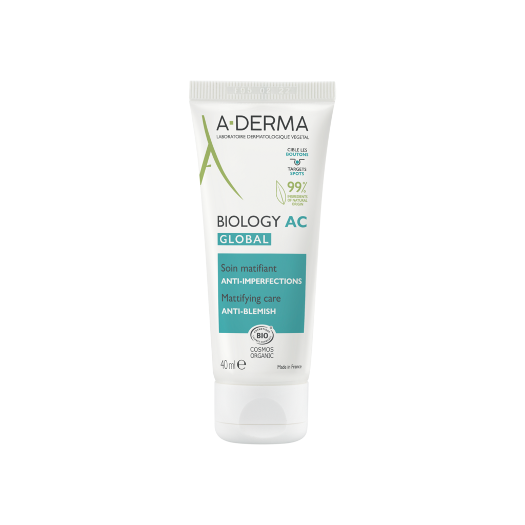 A-DERMA BIOLOGY AC Global Creme unreine Haut Creme Tb 40 ml