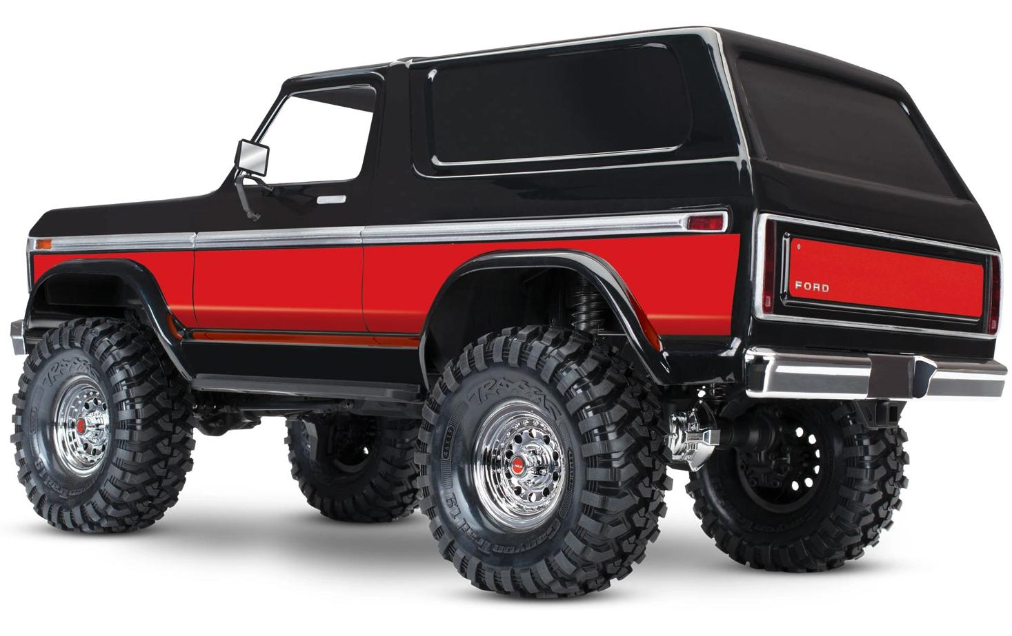 Scale Crawler TRX-4 Bronco 4WD Rot, ARTR, 1:10<br>Leistungsstarker allradgetriebener Scale-Crawler