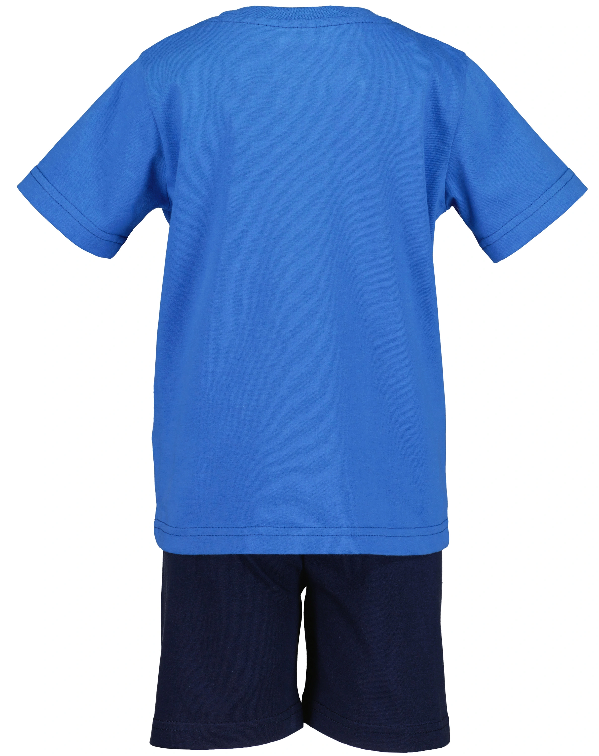 Schlafanzug kurz PLAY THE GAME in blau