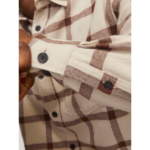 Jack&Jones Frederiksberg Flannel Skjorte, Oatmeal, M
