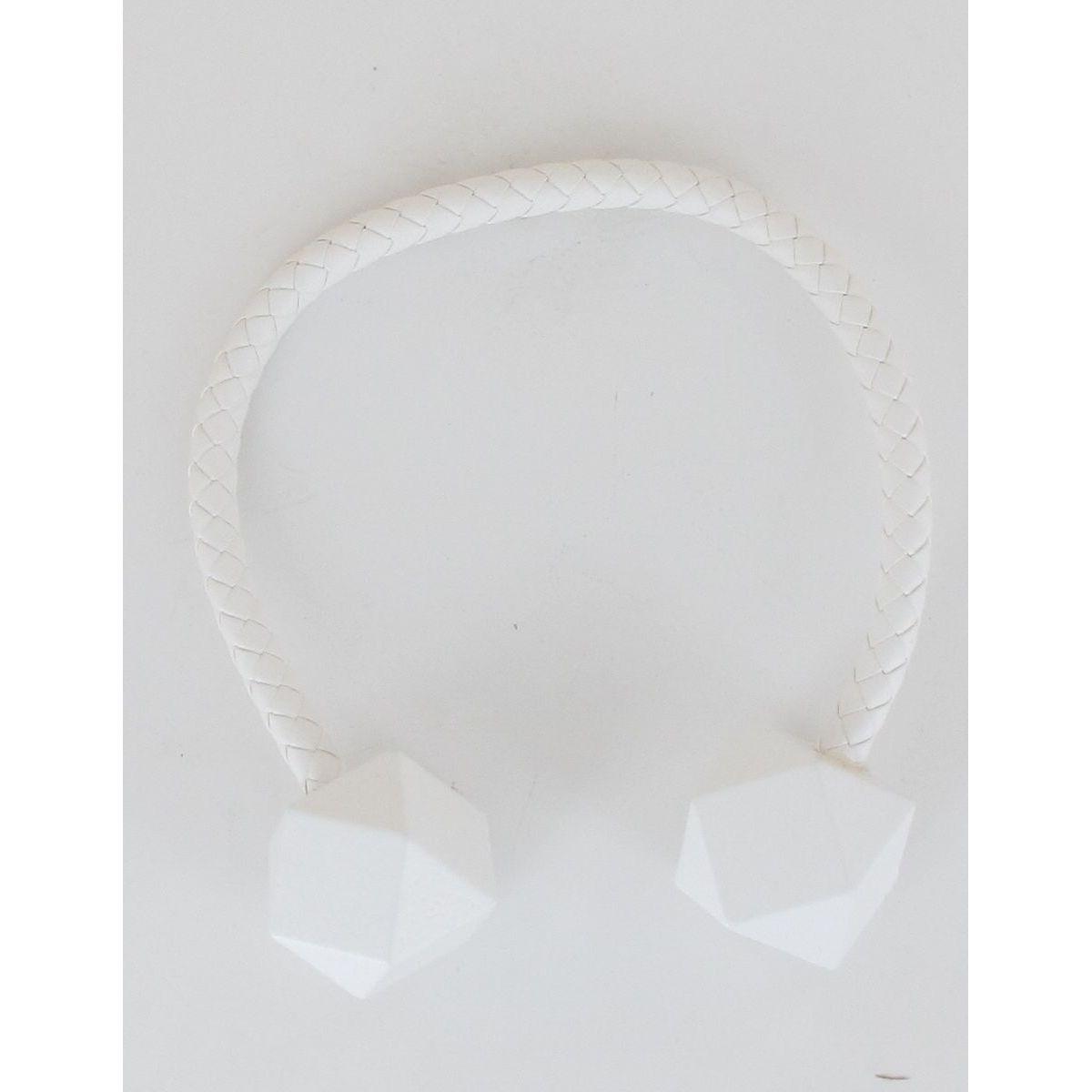 EMBRASSE MDF TWIST GEOMETRIK GM BLANC