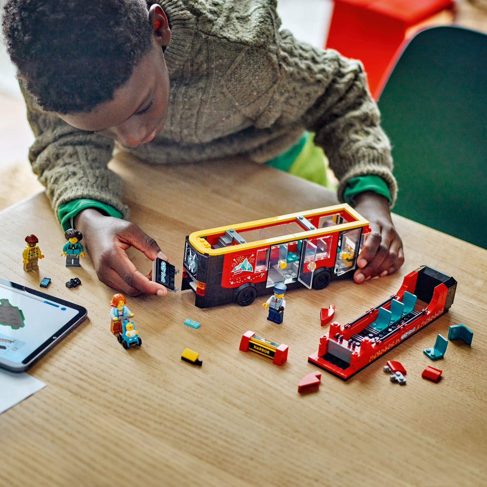 Køb LEGO® City Rød dobbeltdækker-turistbus