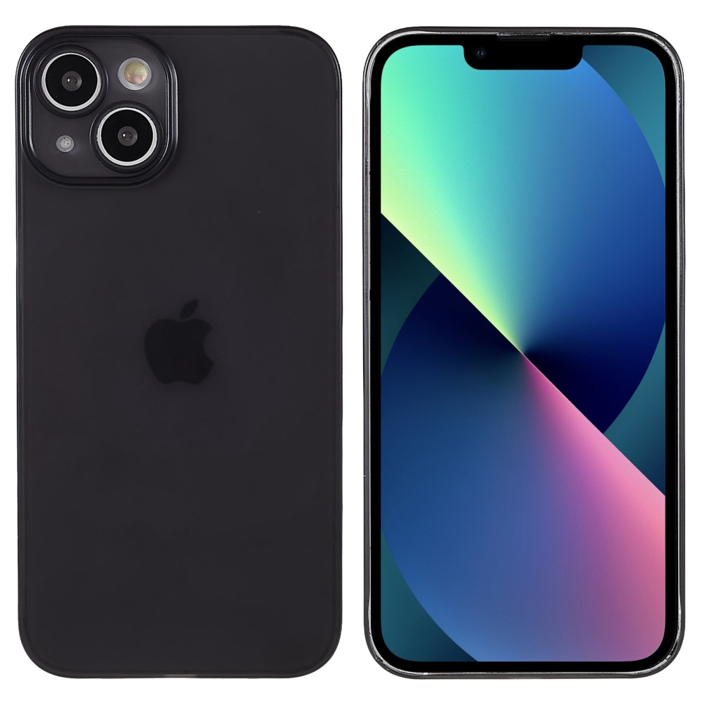 iPhone 13 Mini Hardcase Schutzhülle Ultra Slim - Schwarz (Matt)