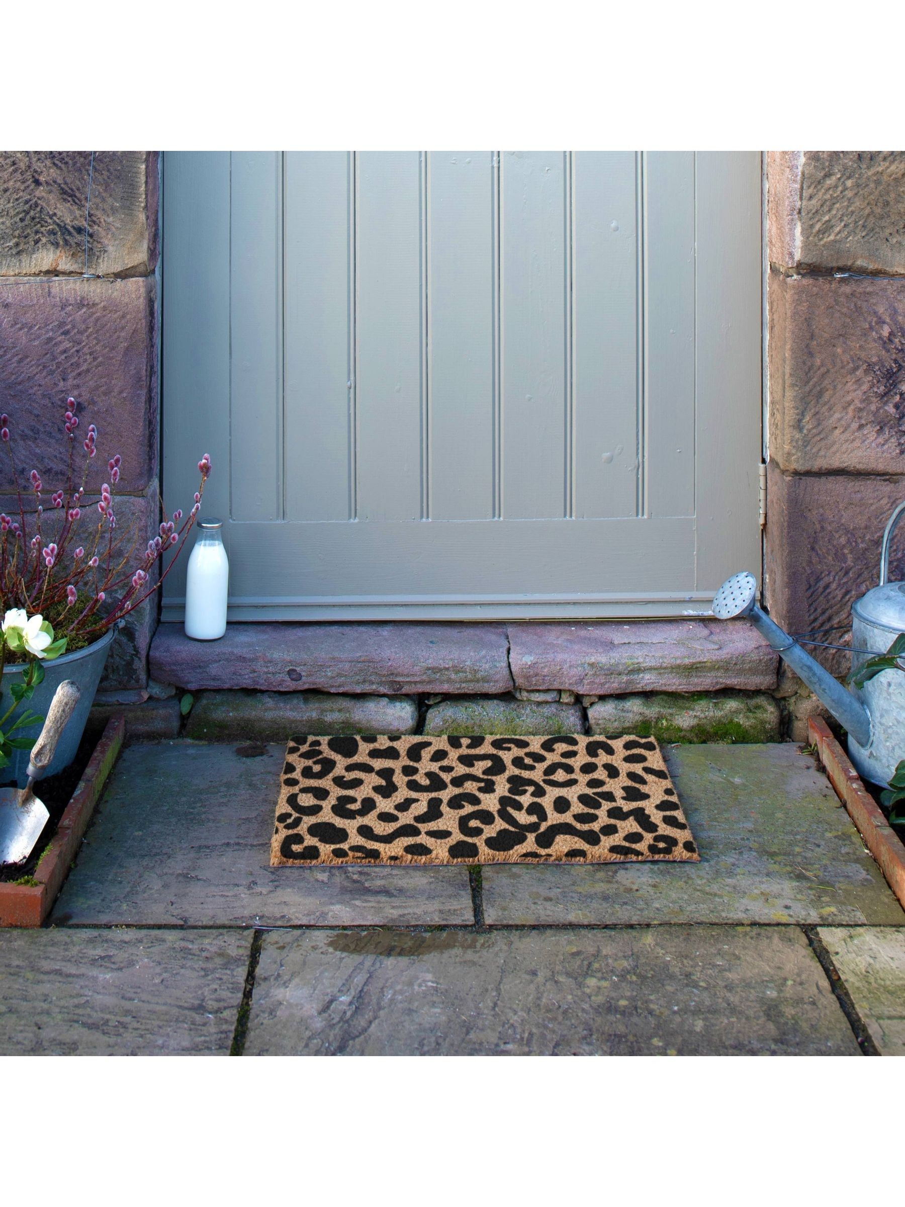 Artsy Mats Leopard Print Doormat