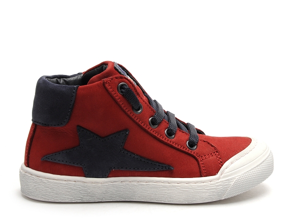 Freesby boots bottine enfant 439 rouge