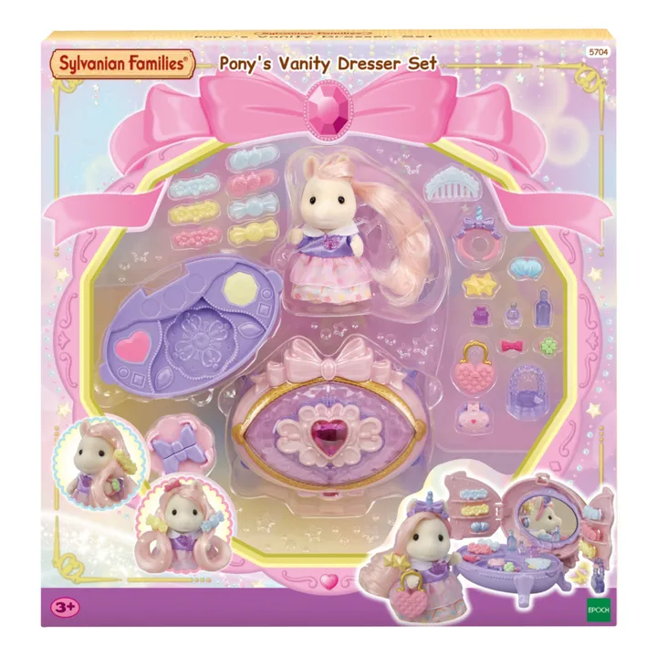 Sylvanian Families La coiffeuse de la fille Poney