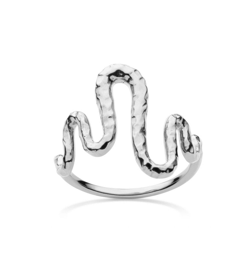 Maanesten  Viva ring - sølv