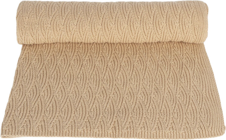 Konges Sløjd POINTELLE BLANKET Ivory cream