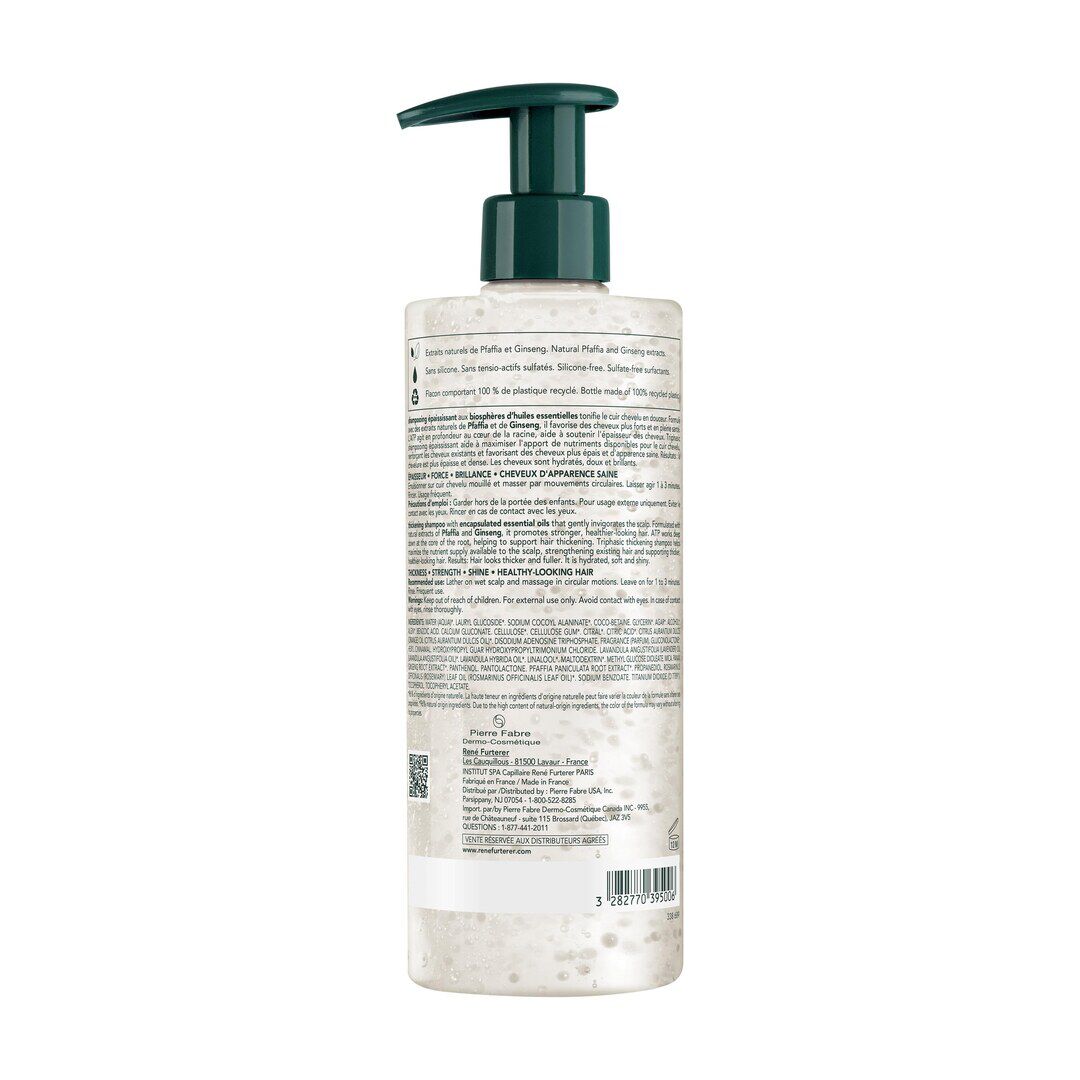 RENE FURTERER  Triphasic Champô Queda de Cabelo com Óleos Essenciais - 500ml