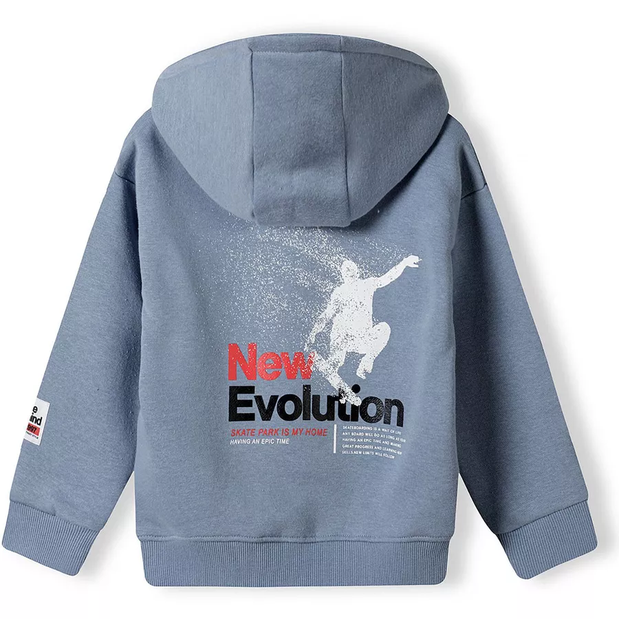 MINOTI Hoodie Dunkelblau Meliert