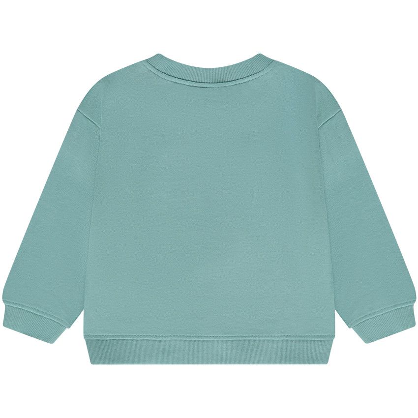 Sweat oversize en molleton print fantaisie pour bébé garçon - Vert