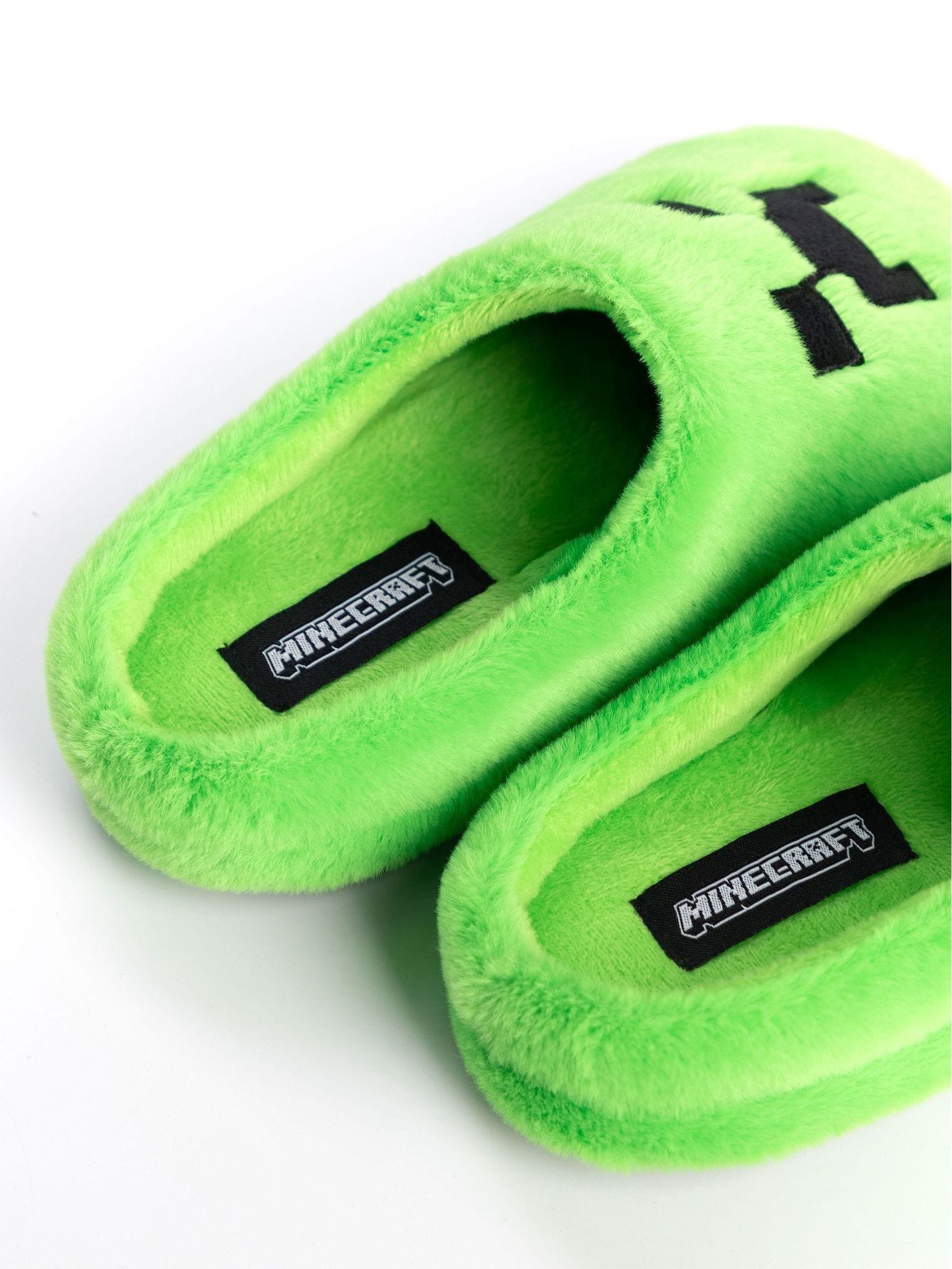 Vanilla Underground Boys Minecraft Mule Slippers