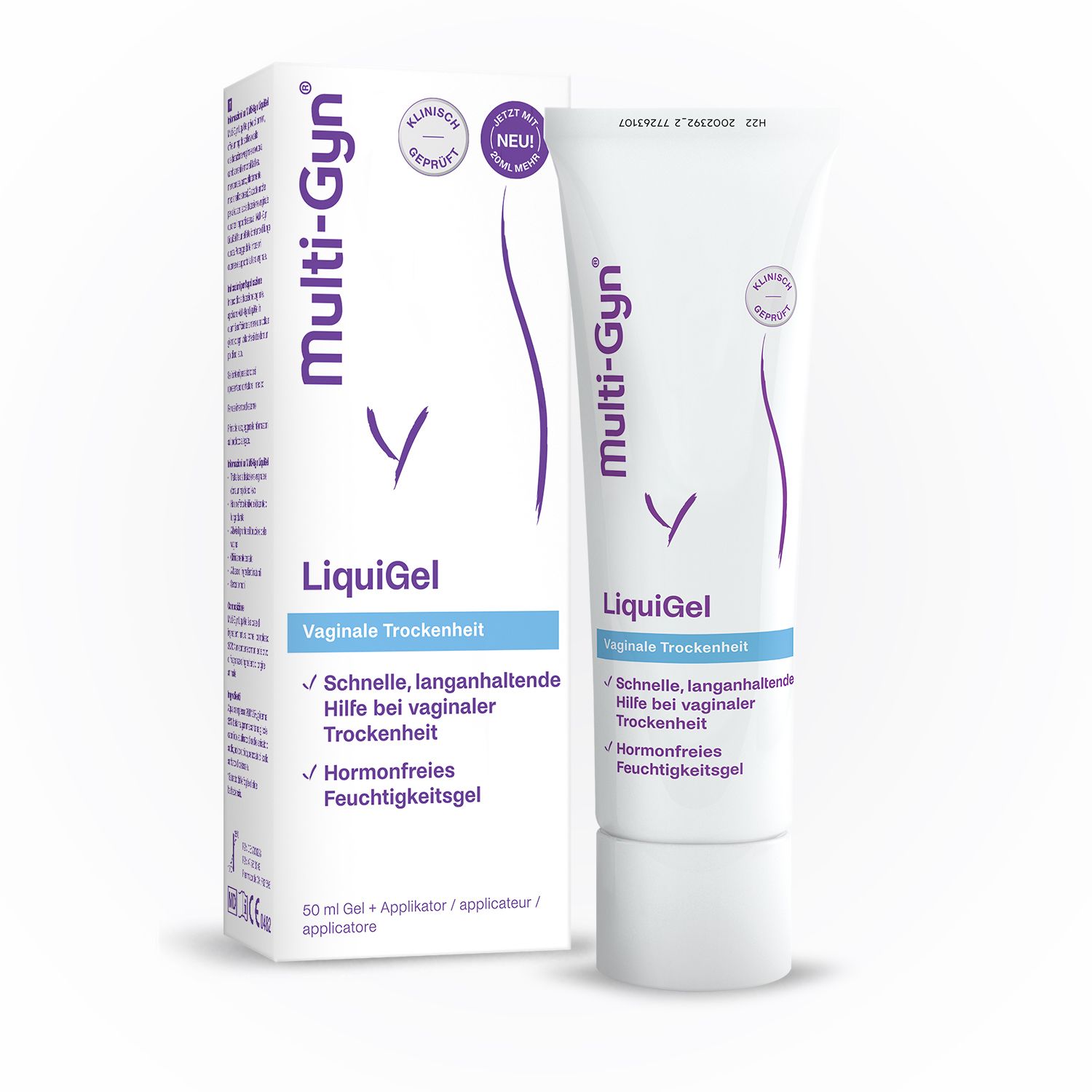 Multi-Gyn LiquiGel – zur Behandlung und Linderung von Scheidentrockenheit