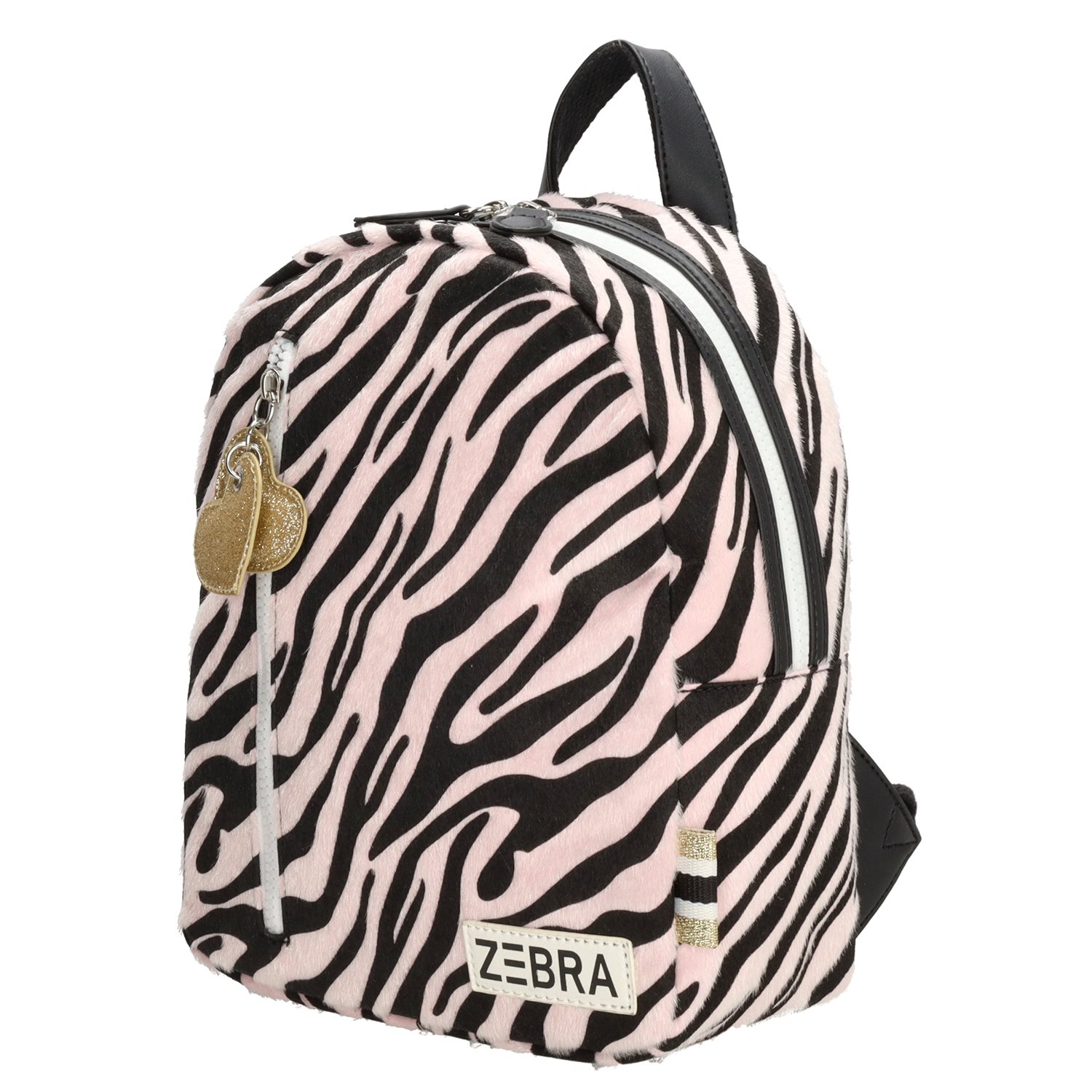 Zebra Trends Girls Rugzak S Zebra roze