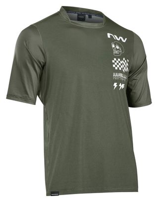 Maillot Manches Courtes Northwave Bomb Vert