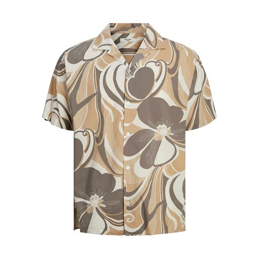 Jack&Jones Palma Resort Skjorte, Travertine, XL