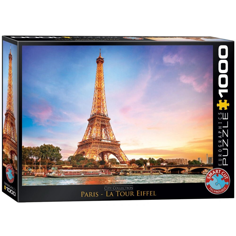 Eurographics Puzzle 1000 - Paris Eiffelturm (Puzzle)