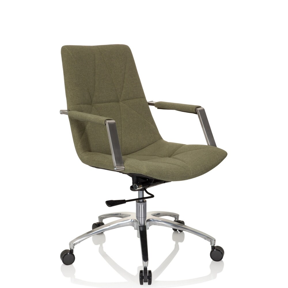 Home Office Bürostuhl SARANTO II Stoff mit Armlehnen hjh OFFICE
