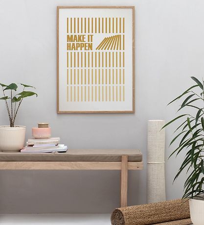 Vissevasse Plakat - 30x40 - Make It Happen - Karry