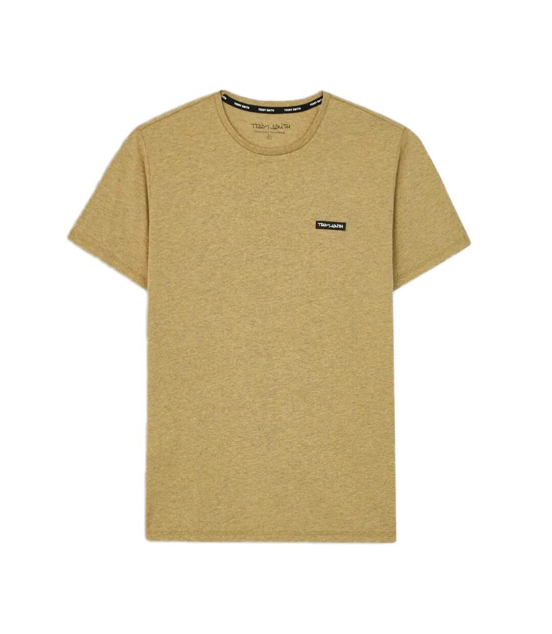T-shirt Kaki Homme Teddy Smith Nark